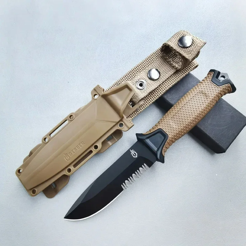 Survival Knife Full Tang - Outdoor Folding Knife Multi-purpose Camping High