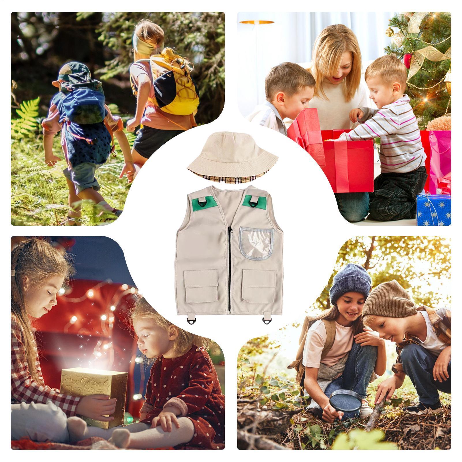 Kids Explorer Vest and Hat Cos - Outdoor Adventure Activities For Kids review and price