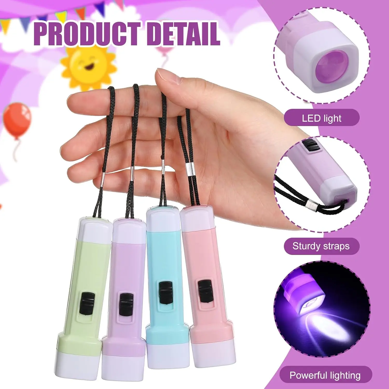 5-100PCS Outdoor Kids LED Flas - Outdoor Adventure Activities For Kids review and price