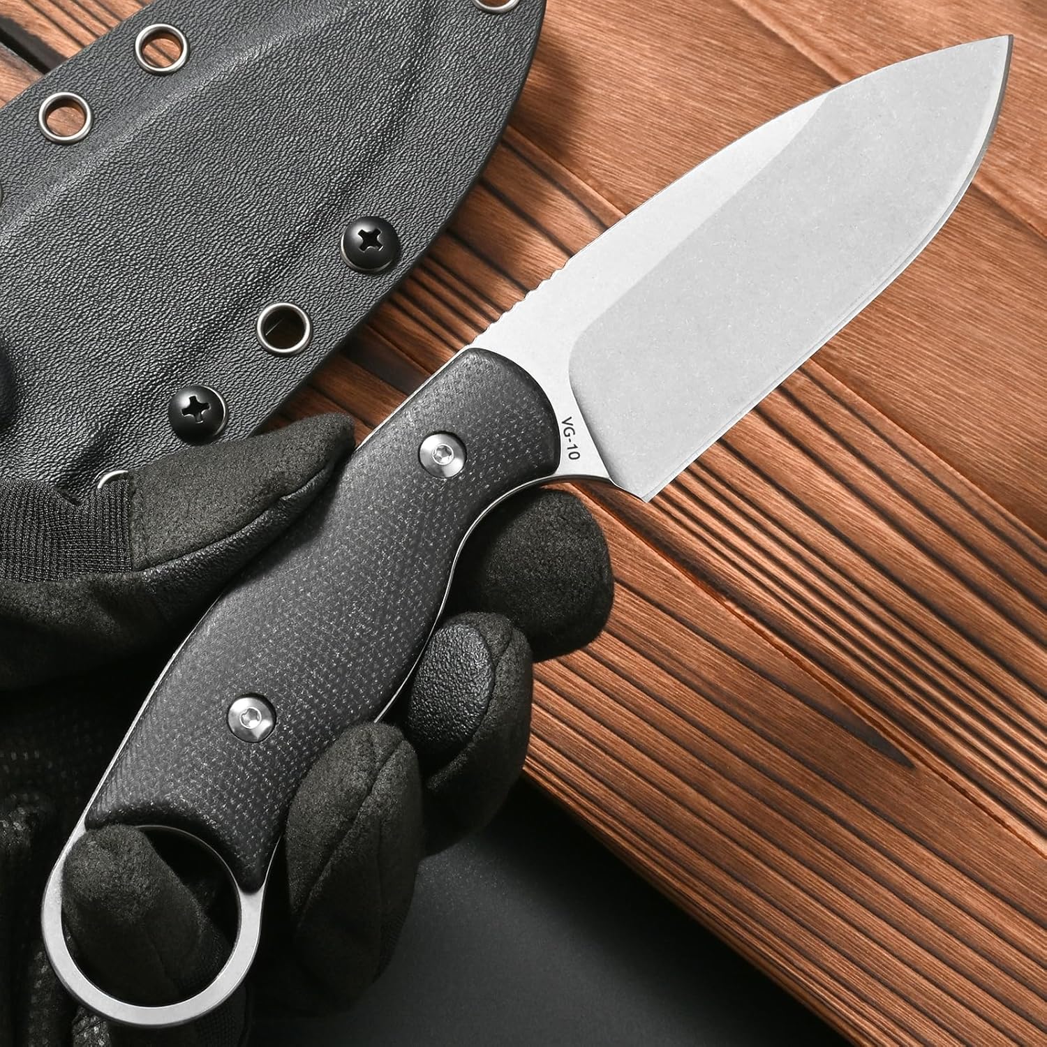 Eafengrow FF116 Fixed Blade Kn - Survival Knife Full Tang review and price