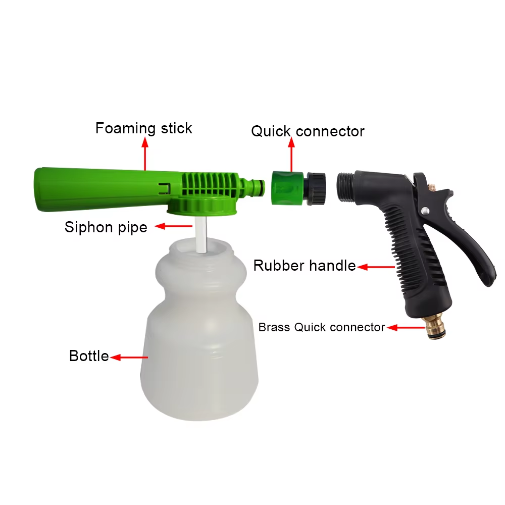 Low Pressure Carwash Foam Gun  - Bear Spray Clip review and price