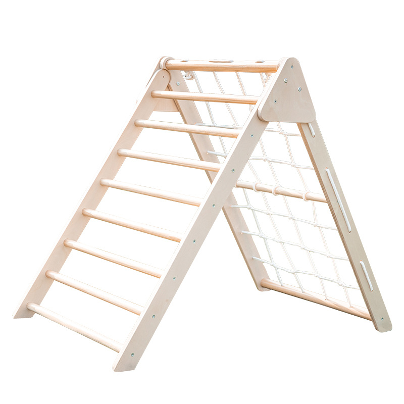 Foldable Wooden Triangle Climb - Outdoor Adventure Activities For Kids review and price