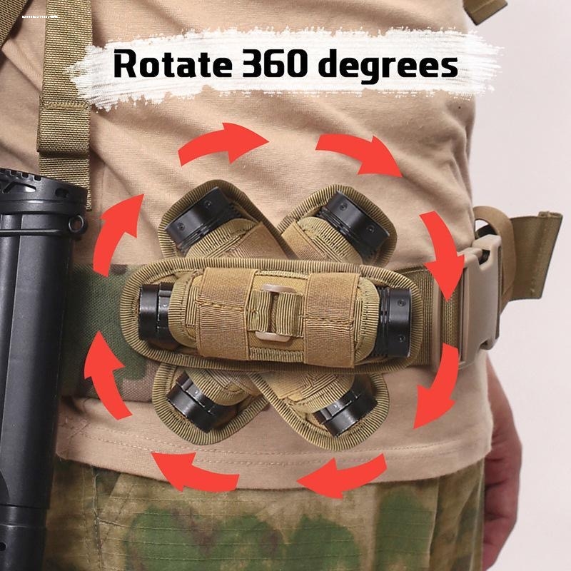 Tactical flashlight waist bag  - Outdoor Adventure Degree review and price