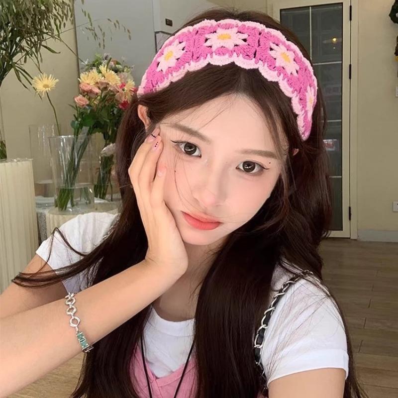 Soft Floral Knitted Turban Hea - Outdoor Adventure Day review and price