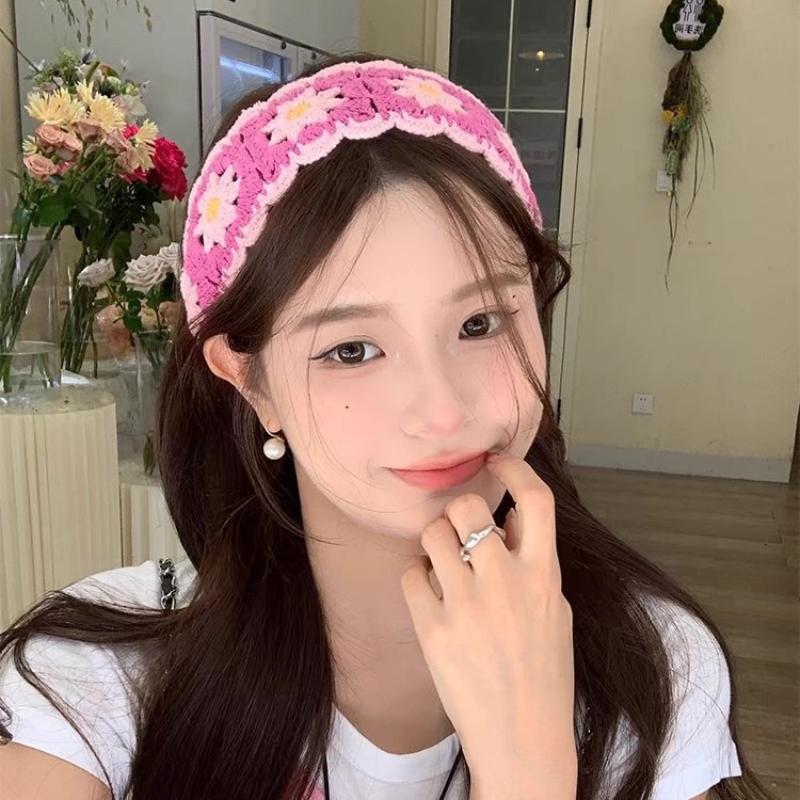 Soft Floral Knitted Turban Hea - Outdoor Adventure Day review and price