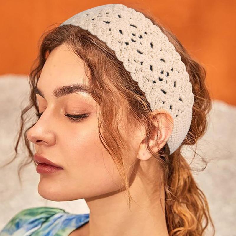 Soft Floral Knitted Turban Hea - Outdoor Adventure Day review and price