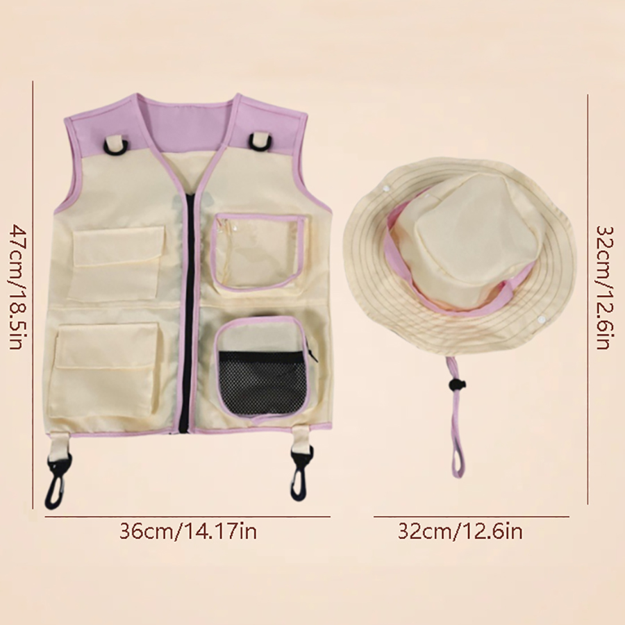 Children Explorer Vest Hat Sui - Outdoor Adventure Activities For Kids review and price