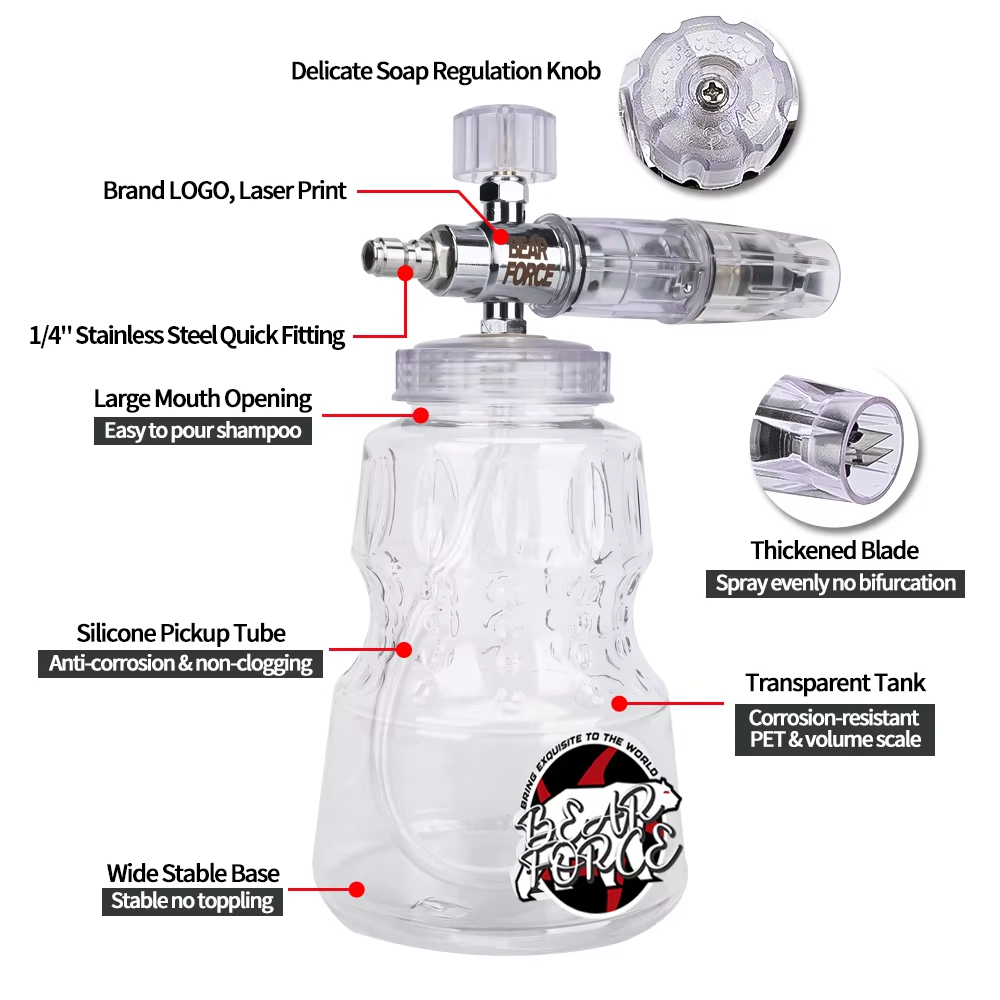 Pressure Washer Aluminum Foam  - Bear Spray Clip review and price
