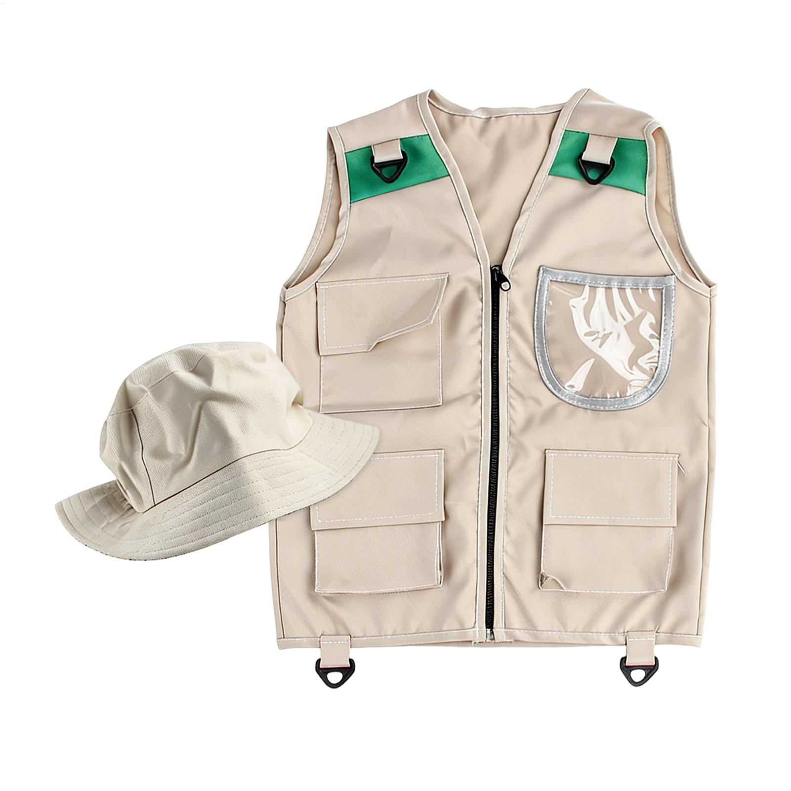 Kids Costume Vest Hat ,Nature  - Outdoor Adventure Activities For Kids review and price
