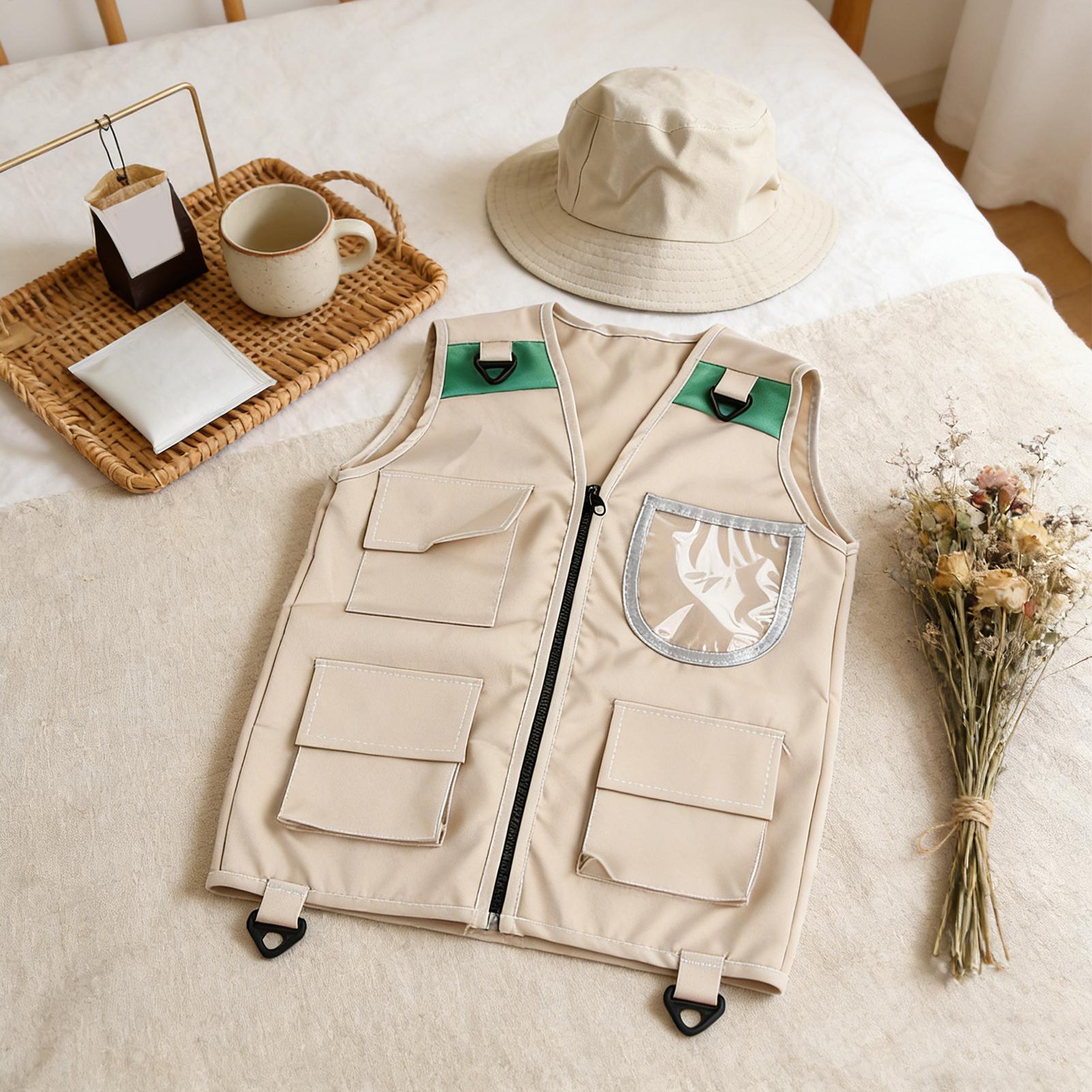 Kids Costume Vest Hat ,Nature  - Outdoor Adventure Activities For Kids review and price