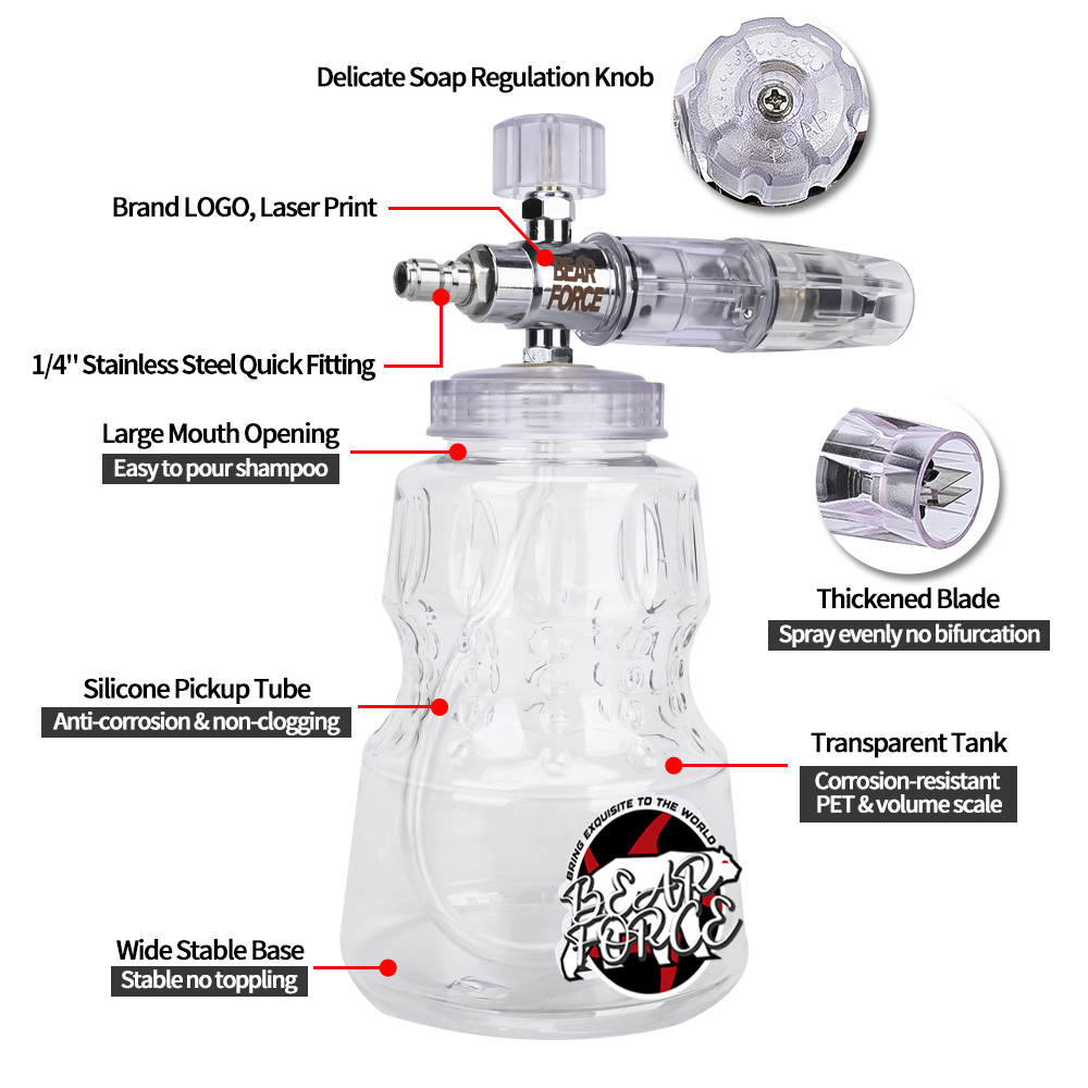 Pressure Washer Aluminum Foam  - Bear Spray Clip review and price