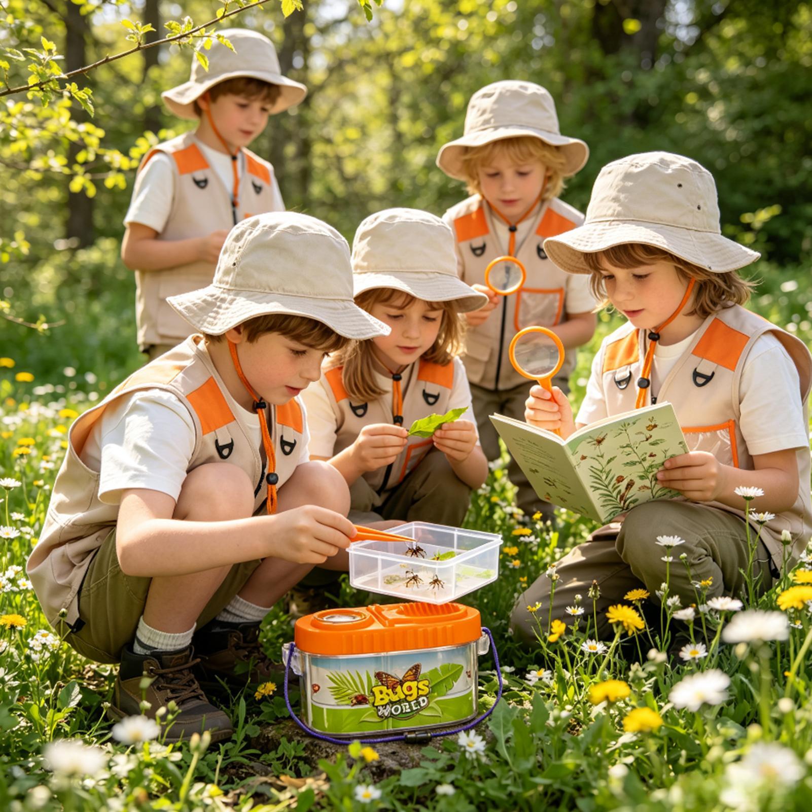Kids Adventure Kit With Magnif - Outdoor Adventure Activities For Kids review and price