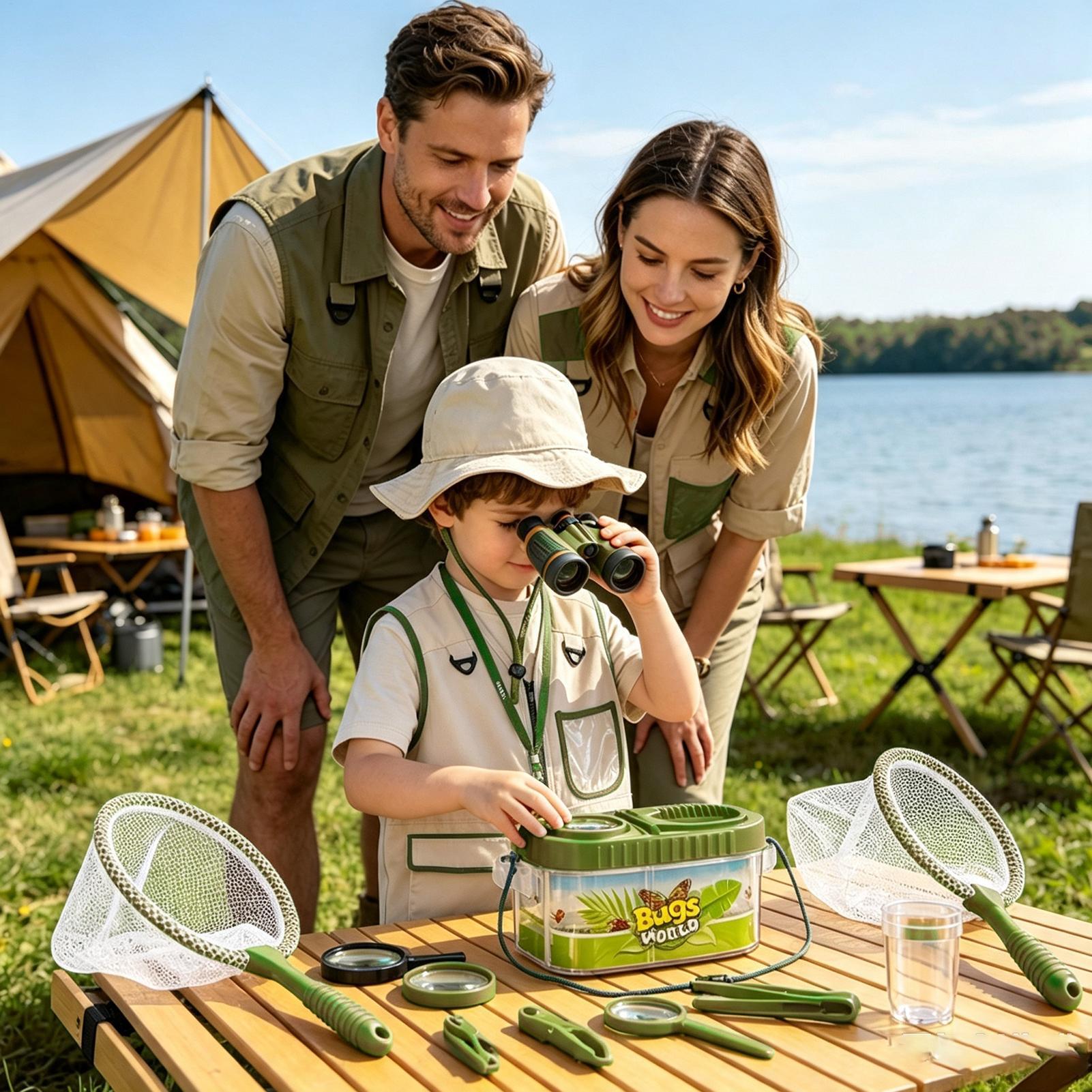Kids Adventure Kit With Magnif - Outdoor Adventure Activities For Kids review and price