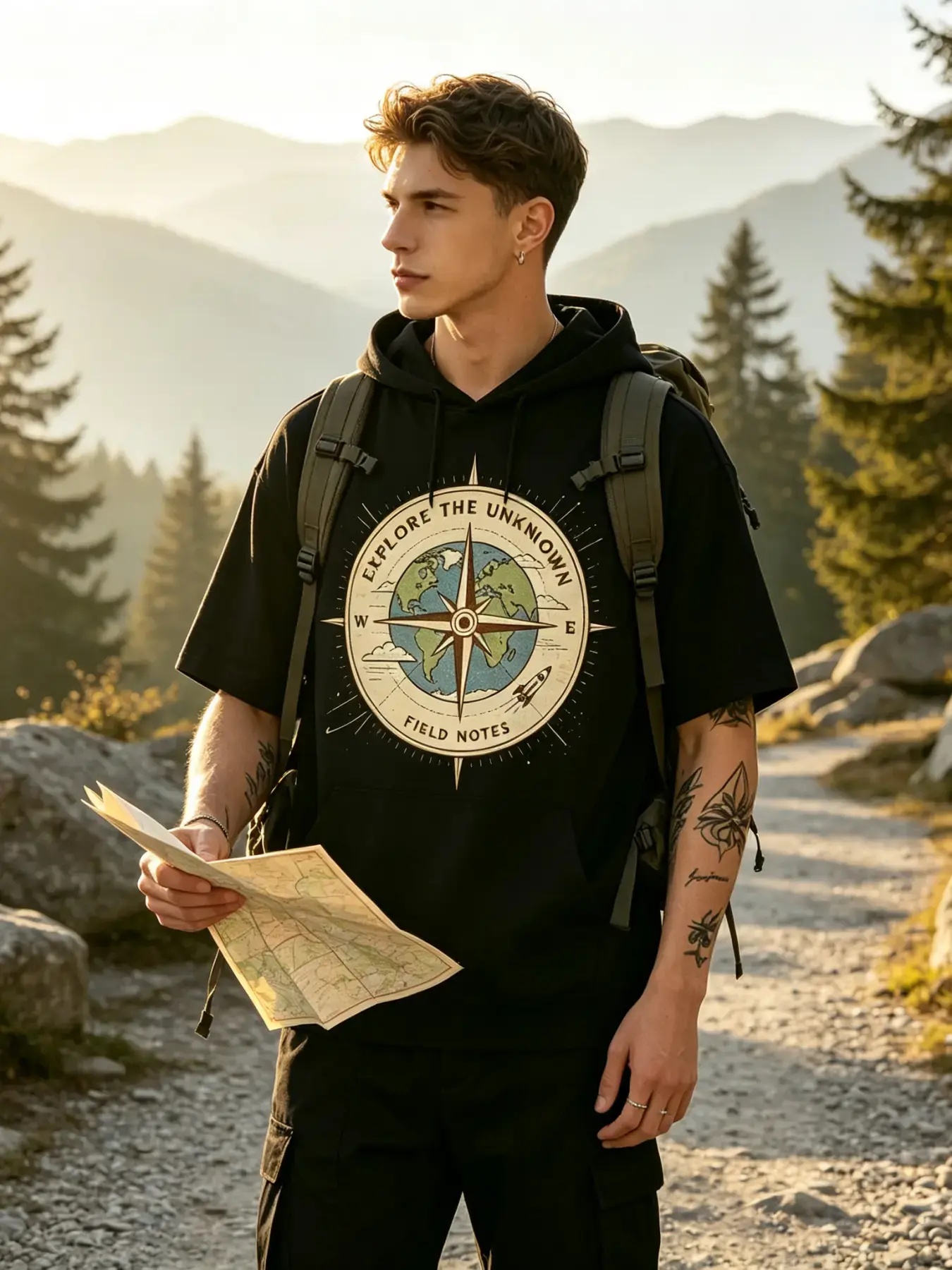 Men's Short Sleeve Hooded T-Sh - Outdoor Adventure World review and price