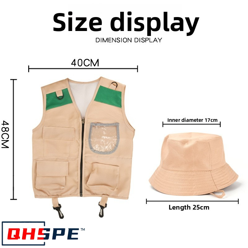 Kids Explorer Vest and Hat Cos - Outdoor Adventure Activities For Kids review and price