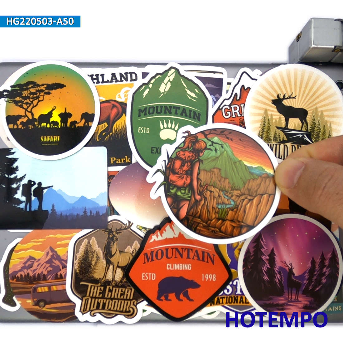 World Travel Stickers Set, Cli - Outdoor Adventure World review and price
