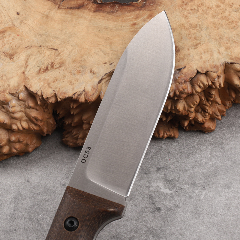 DC53 integrated steel linen ha - Survival Knife Full Tang review and price